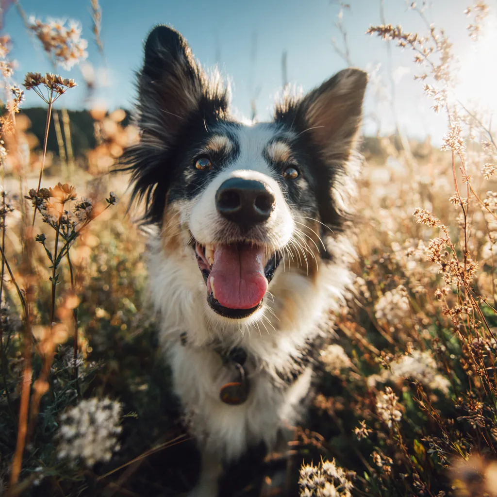 Summer dog portrait — beach session South Shore