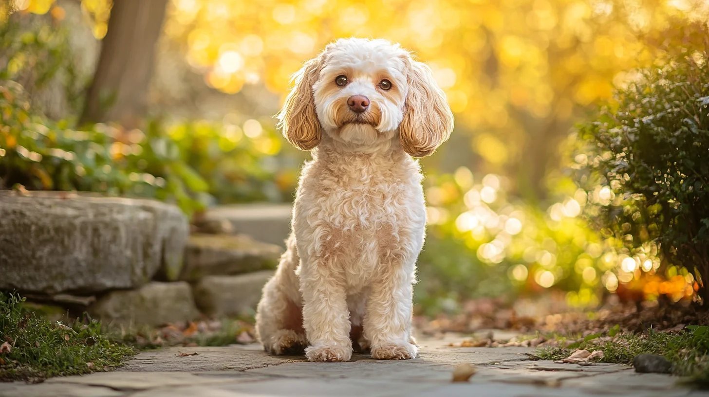 Cavachon portrait South Shore Massachusetts