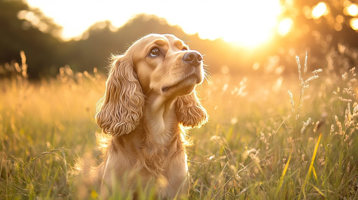 Cocker Spaniel portrait on the South Shore of Massachusetts