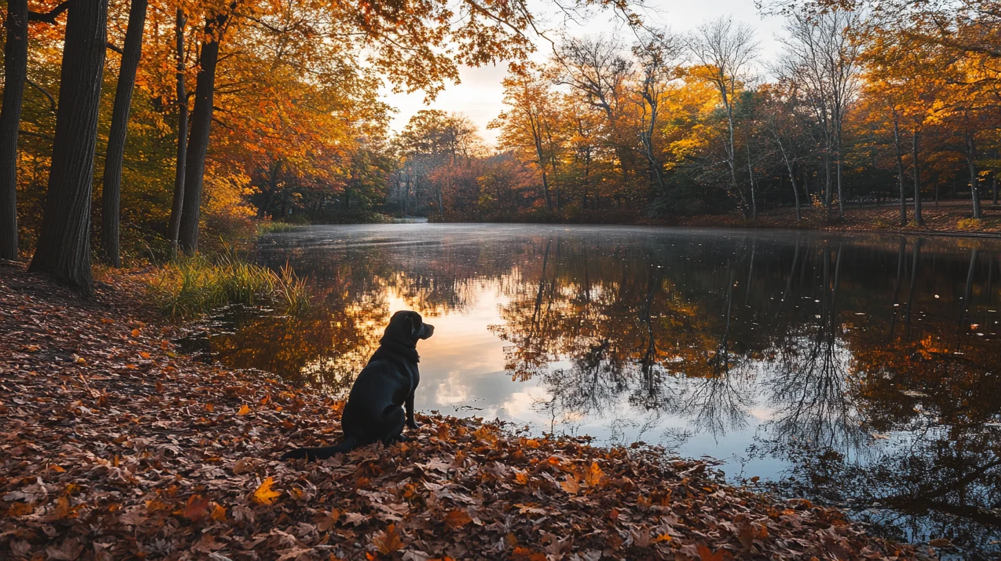 Dog photography at D.W. Field Park in Brockton MA