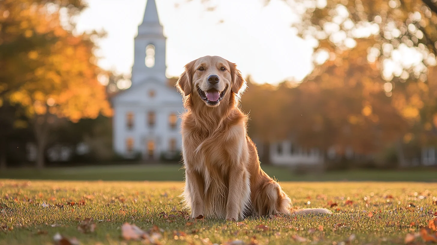 Dog photography gift session at World's End in Hingham Massachusetts